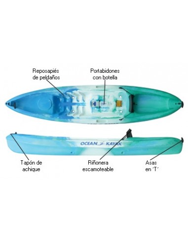 Kayak Autovaciables Ocean Kayak Kea