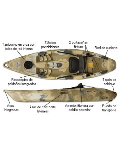 Kayak de Pesca Feelfree Move Pesca