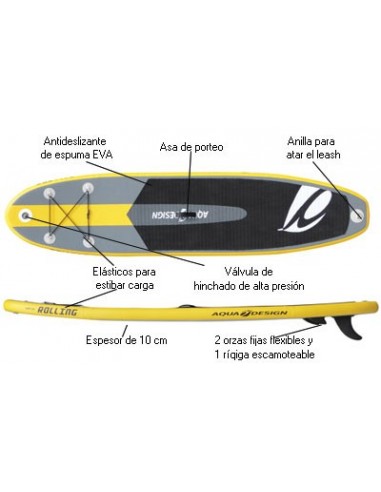 Stand Up Paddle (SUP) Aquadesign SUP...