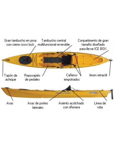Kayak de Pesca Ocean Kayak Trident...