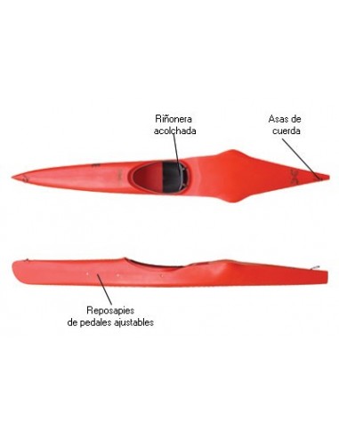 Kayak de Competicion - Entreno Exo Kid
