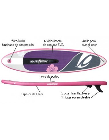 Stand Up Paddle (SUP) Aquadesign SUP...