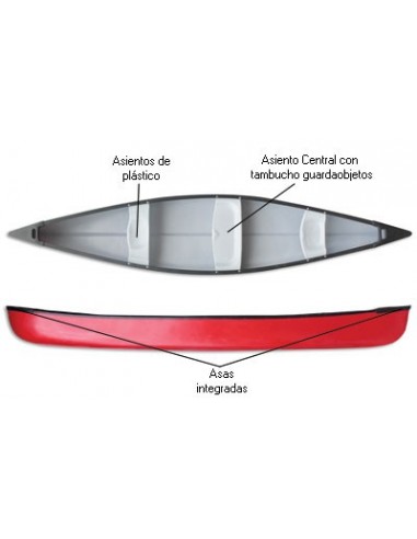Kayak de Canoas Exo Augh 460