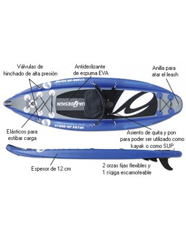 Stand Up Paddle (SUP) Aquadesign SUP...