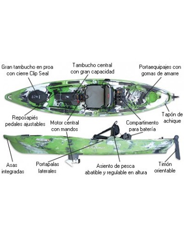 Kayak de Pesca Old Town Predator XL...