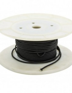 Cordino Negro 5mm 1 metro...